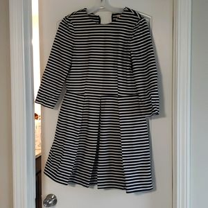 Gap stripped A-line dress